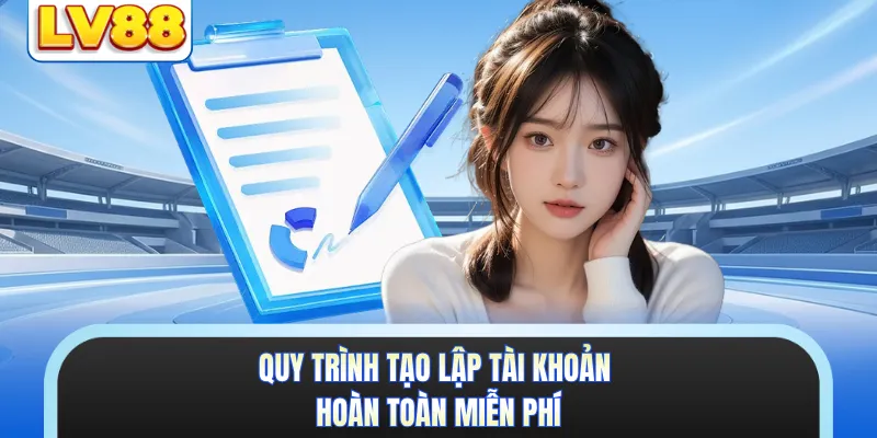 Quy trình tạo lập tài khoản hoàn toàn miễn phí